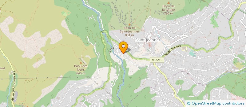 localisation de l'entreprise BOCRUZ  SAINT-JEANNET