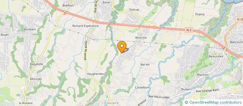 localisation de l'entreprise BOCTO EVASIONS  BAIE-MAHAULT