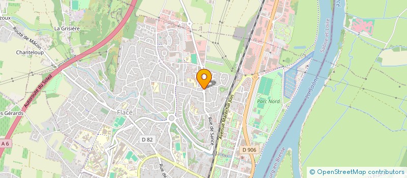 localisation de l'entreprise BOCUSE DIFFUSION à MACON
