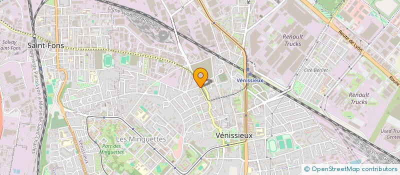 localisation de l'entreprise BOCX  VENISSIEUX