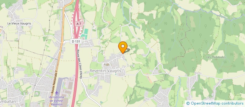 localisation de l'entreprise BOCYT à REVENTIN-VAUGRIS