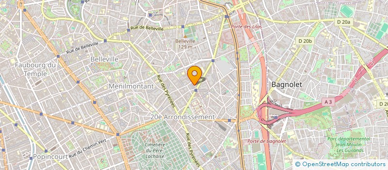 localisation de l'entreprise BOD  PARIS