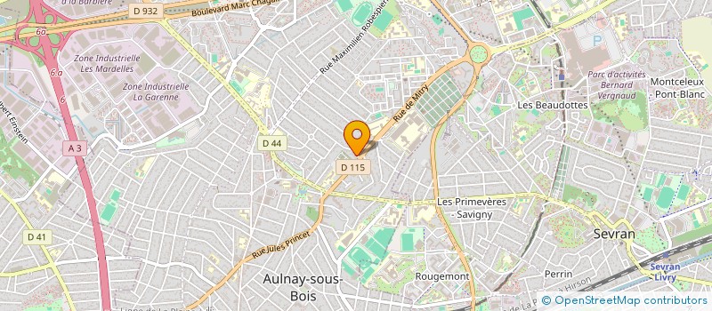 localisation de l'entreprise BOD PARE BRISE à AULNAY-SOUS-BOIS