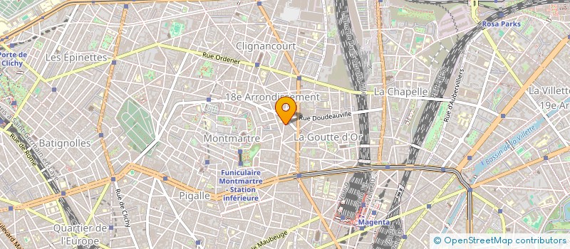 localisation de l'entreprise BODA  PARIS