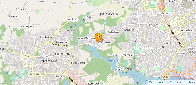 localisation de l'entreprise BODADEG AR SONERION  PLOEMEUR