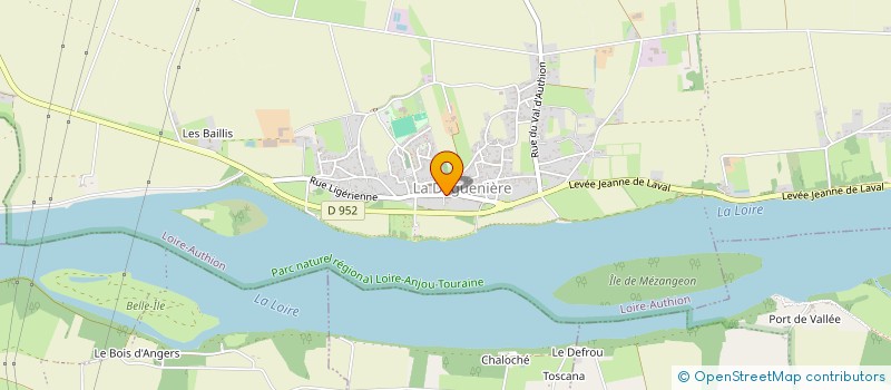 localisation de l'entreprise BODAGTHON à LOIRE-AUTHION