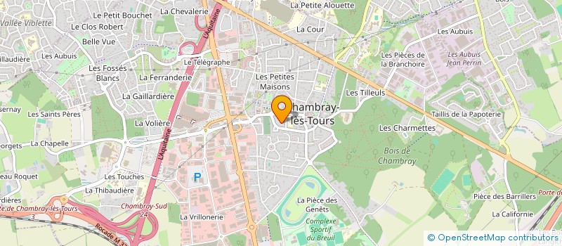 localisation de l'entreprise BODARD FAMILY  CHAMBRAY-LES-TOURS