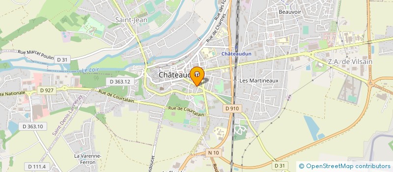 localisation de l'entreprise BODARD GILLES à CHATEAUDUN
