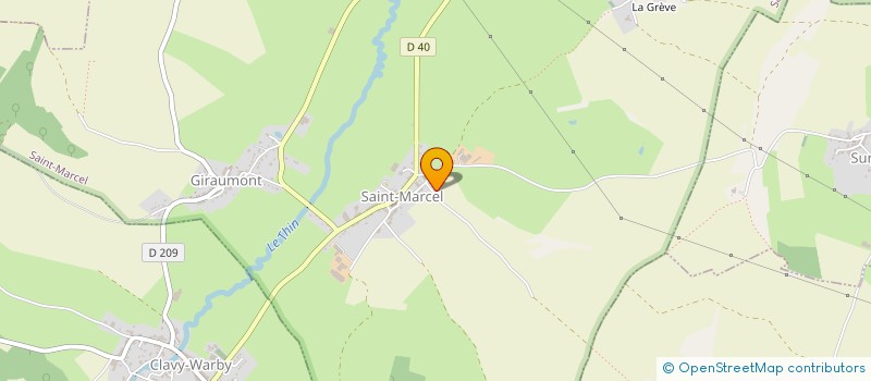 localisation de l'entreprise BODART ET CIE  SAINT-MARCEL