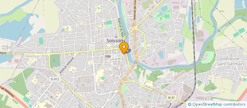 localisation de l'entreprise BODEGA à SOISSONS