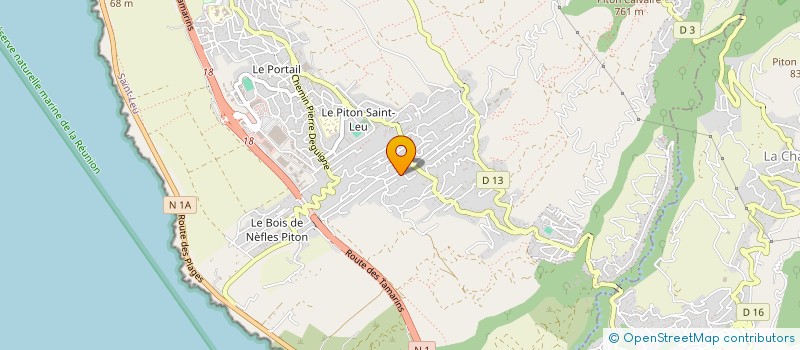localisation de l'entreprise BODEGA 974 à SAINT-LEU
