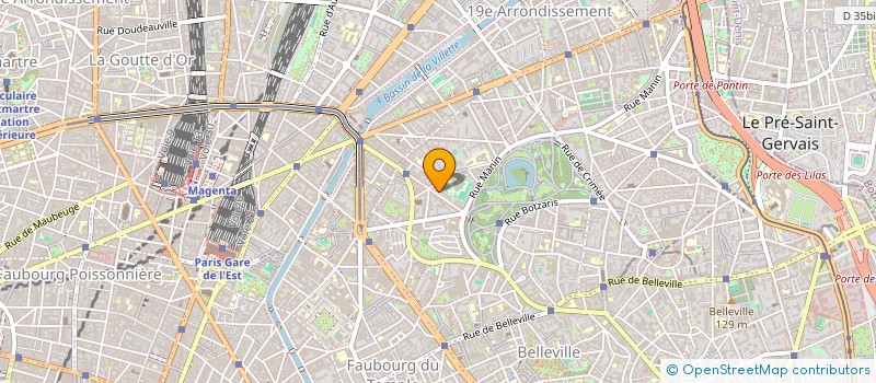 localisation de l'entreprise BODEL BATIMENT à PARIS