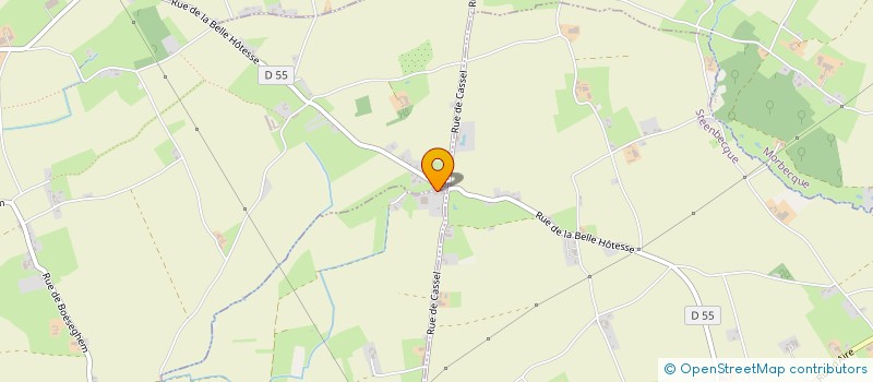 localisation de l'entreprise BODELE CHRISTOPHE à BOESEGHEM