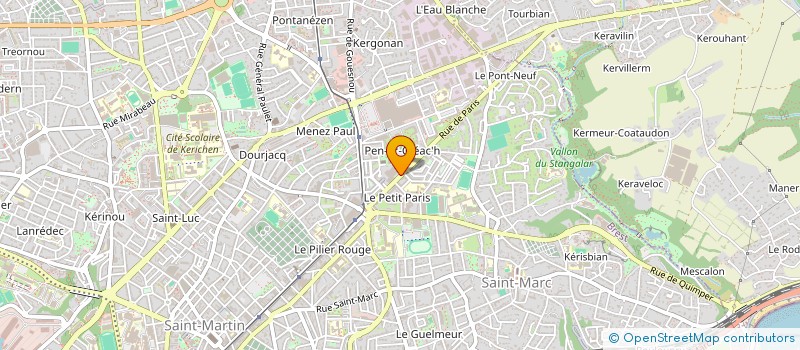 localisation de l'entreprise BODEMER AUTO BREST à BREST