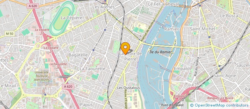 localisation de l'entreprise BODEN à TOULOUSE