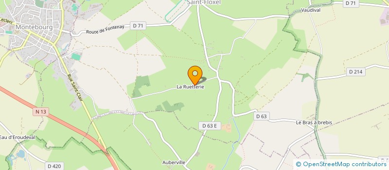 localisation de l'entreprise BODERE IMMOBILIER  SAINT-FLOXEL