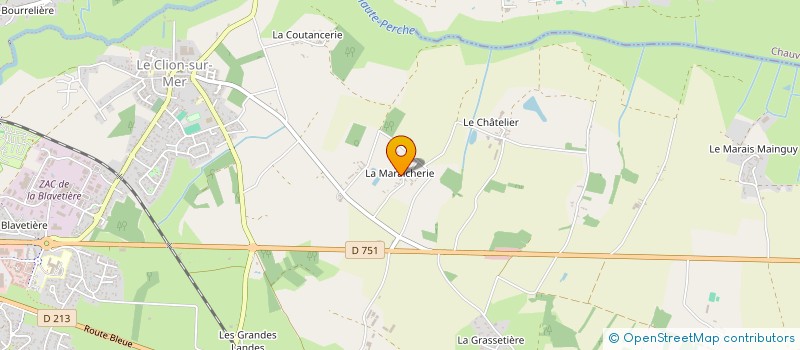 localisation de l'entreprise BODET DEVELOPPEMENT à PORNIC