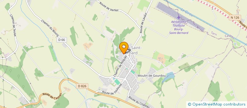 localisation de l'entreprise BODGES  BOURG-SAINT-BERNARD