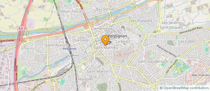 localisation de l'entreprise BODHER à PERPIGNAN