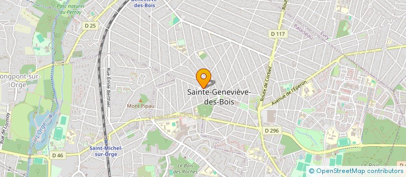 localisation de l'entreprise BODHI à SAINTE-GENEVIEVE-DES-BOIS