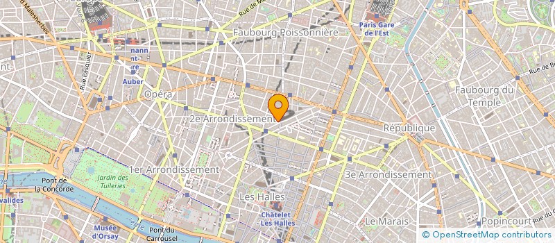 localisation de l'entreprise BODHI TELECOM à PARIS