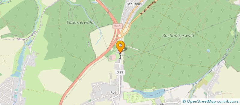 localisation de l'entreprise BODIADIS à HAMBACH