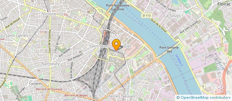 localisation de l'entreprise BODIC  BORDEAUX