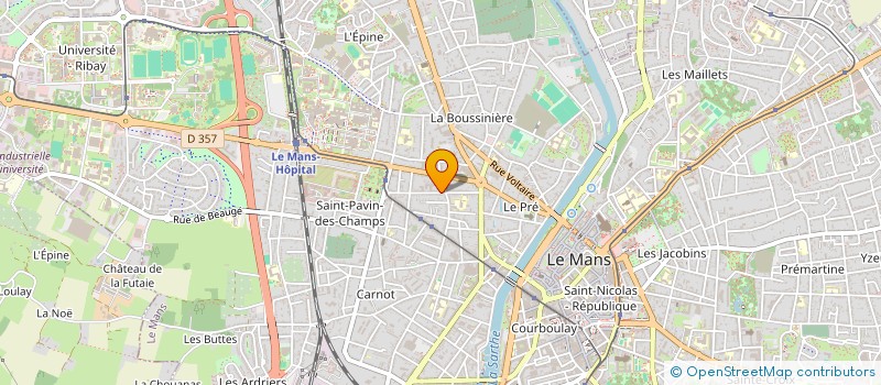 localisation de l'entreprise BODICACH  LE MANS