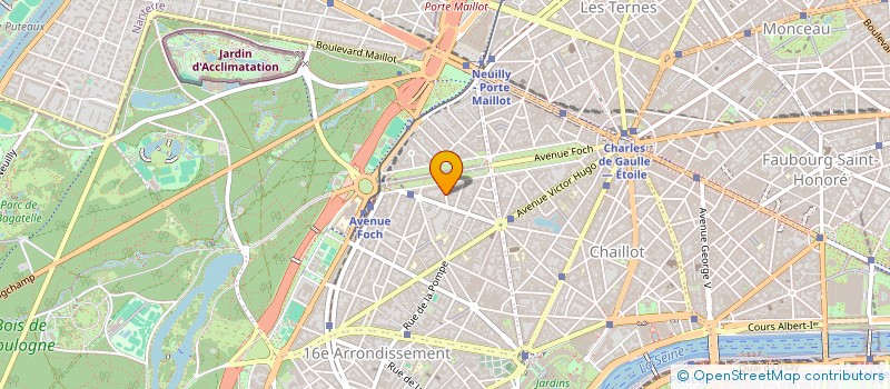 localisation de l'entreprise BODICHE CAPITAL  PARIS