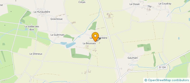 localisation de l'entreprise BODIGUEL à AVESSAC
