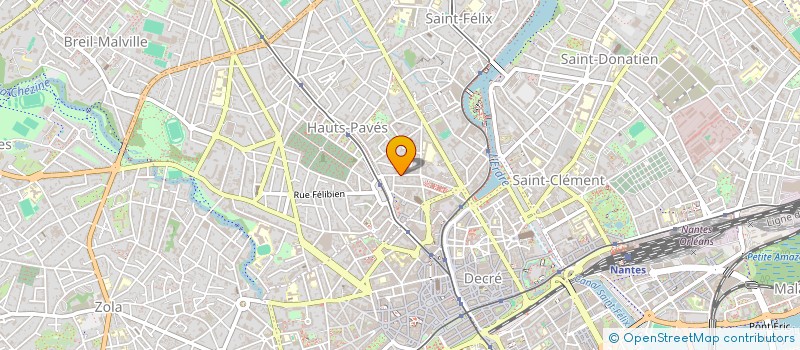 localisation de l'entreprise BODIGUEL23BIS  NANTES