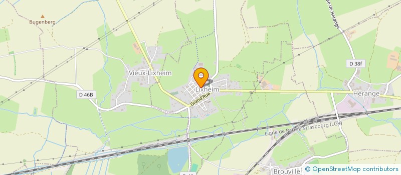 localisation de l'entreprise BODIN  LIXHEIM