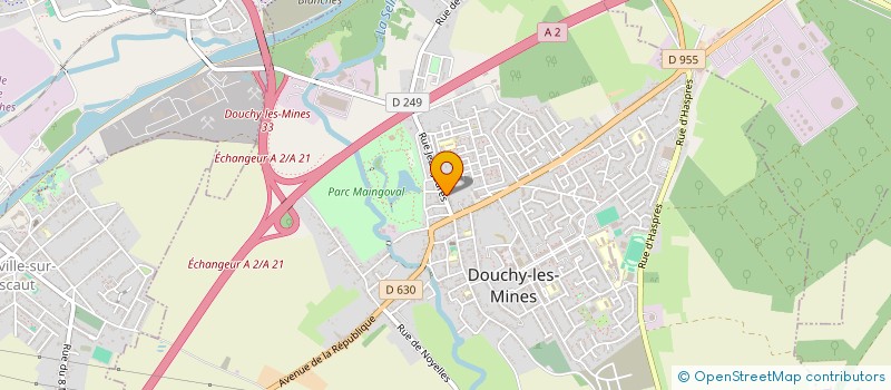 localisation de l'entreprise BODO à DOUCHY-LES-MINES