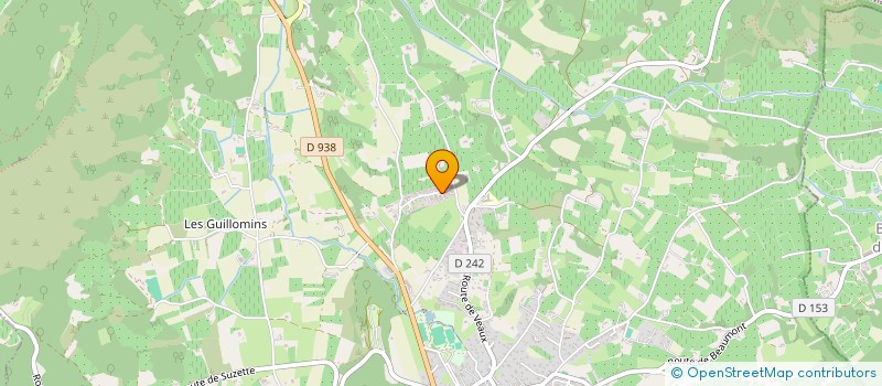 localisation de l'entreprise BODON T.P. à MALAUCENE