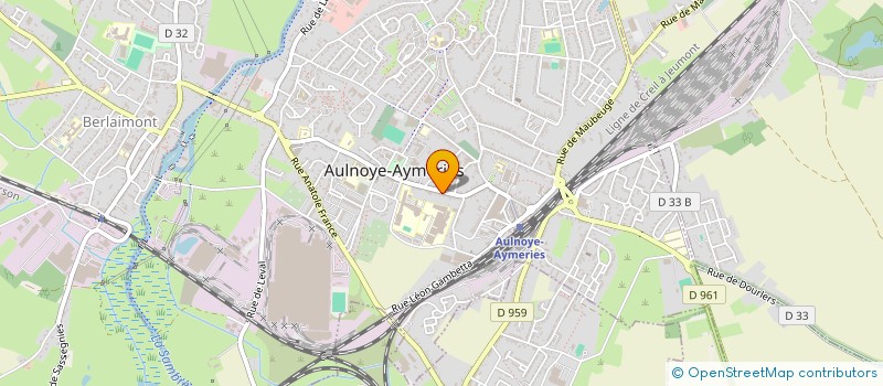 localisation de l'entreprise BODRUM  AULNOYE-AYMERIES