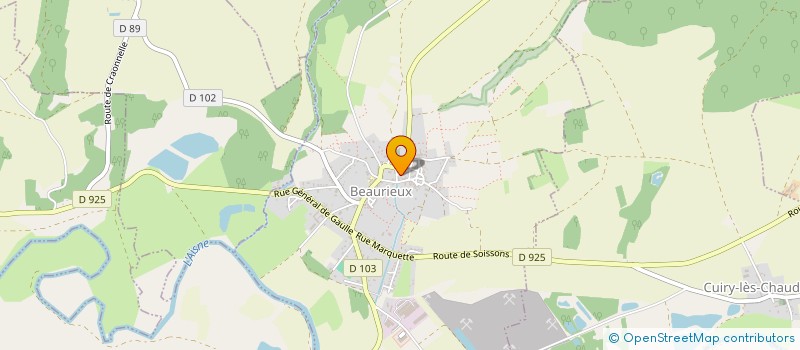 localisation de l'entreprise BODSON à BEAURIEUX