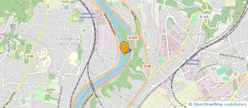 localisation de l'entreprise BODUMO  COLLONGES AU MONT D'OR