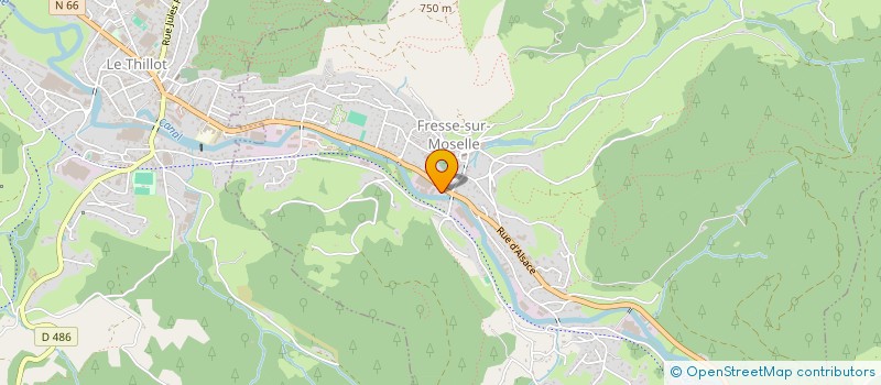 localisation de l'entreprise BODY ARMOR RECYCLER  FRESSE-SUR-MOSELLE