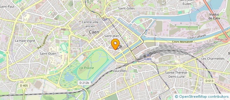 localisation de l'entreprise BODY BIEN ETRE à CAEN