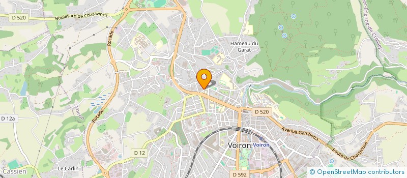 localisation de l'entreprise BODY CLUB à VOIRON