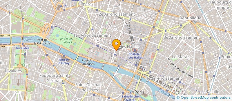 localisation de l'entreprise BODY COACH CENTER à PARIS
