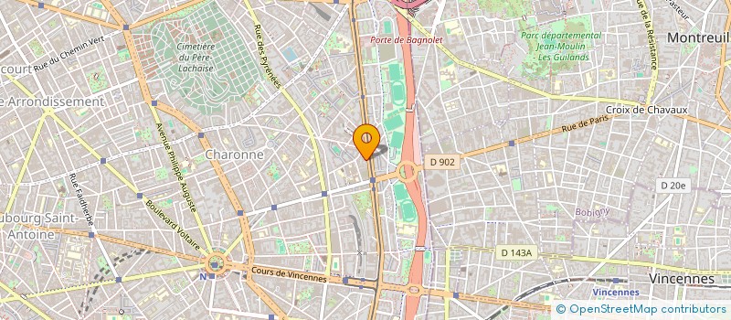 localisation de l'entreprise BODY CODE  PARIS