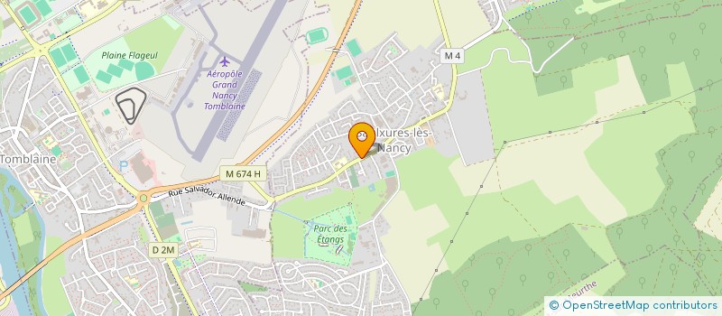 localisation de l'entreprise BODY CONCEPT à SAULXURES-LES-NANCY