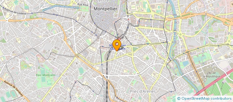 localisation de l'entreprise BODY CONCEPT  MONTPELLIER