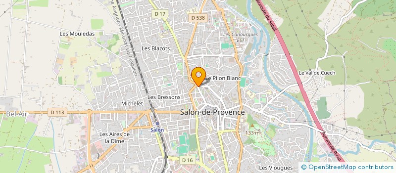 localisation de l'entreprise BODY'DJEMES à SALON-DE-PROVENCE