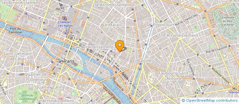 localisation de l'entreprise BODY EN SEINE  PARIS