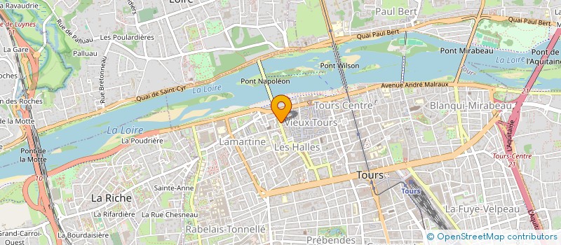 localisation de l'entreprise BODY ESTHETIQUE à TOURS