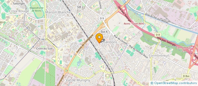 localisation de l'entreprise BODY FIT  REIMS