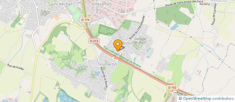 localisation de l'entreprise BODY IMMOBILIER  GUERANDE