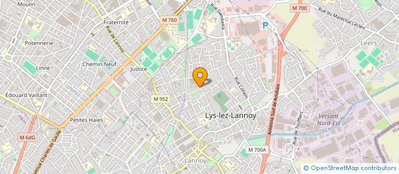 localisation de l'entreprise BODY JAZZ à LYS-LEZ-LANNOY
